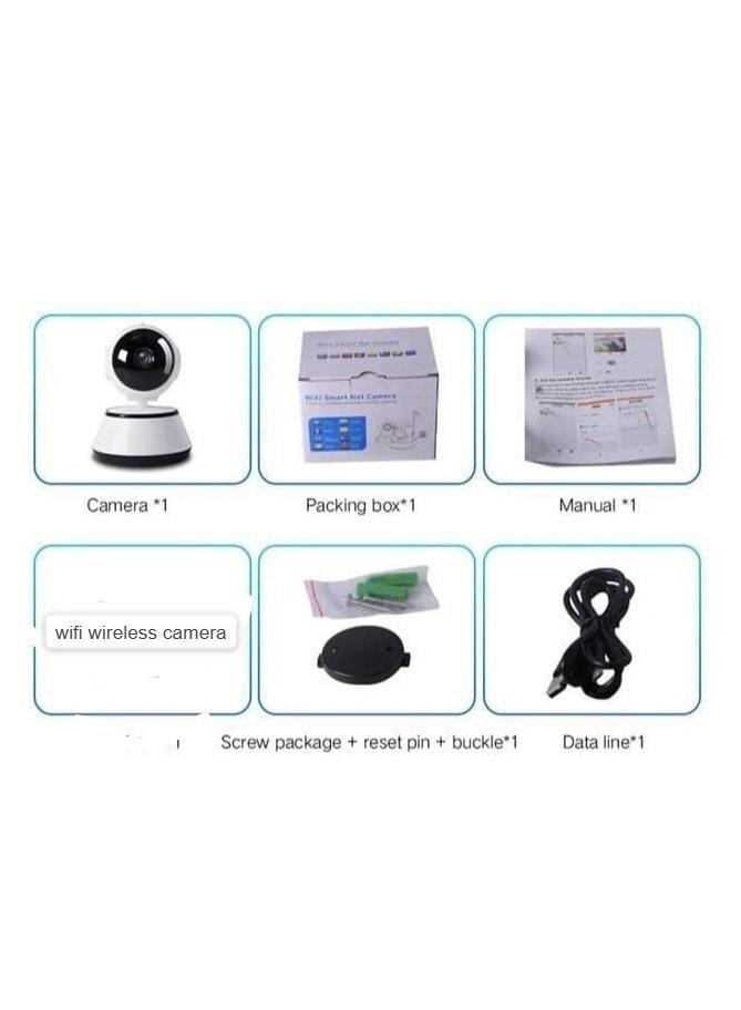 Popular Mini Home Security Camera HD 720P 1.0MP 360 Degree Mini Robot Baby Monitor V380 WiFi IP Camera