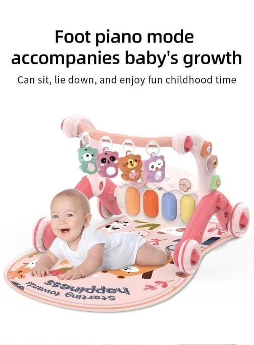 Baby Activity Gym & Push Walker