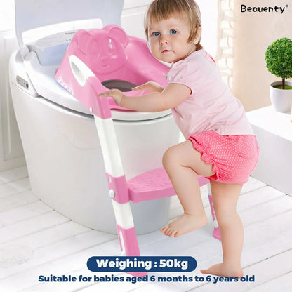 Baby Toilet Training Seat with Step Stool Ladder