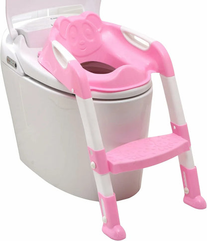 Baby Toilet Training Seat with Step Stool Ladder
