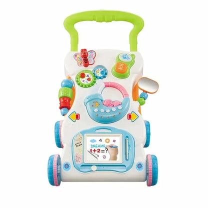 Interactive Sit-to-Stand Learning Walker with Drawing Board