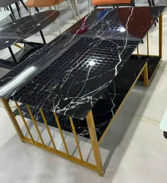 Elegant Marble 2-Tier center Table