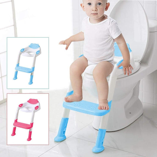 Kids Folding Toilet Seat With Ladder