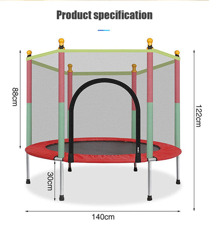 Kids Bouncer Baby Jumper Indoor Trampoline Baby Children Bouncers with Guardrail Fitness Adult Trampoline Kid Jumpers