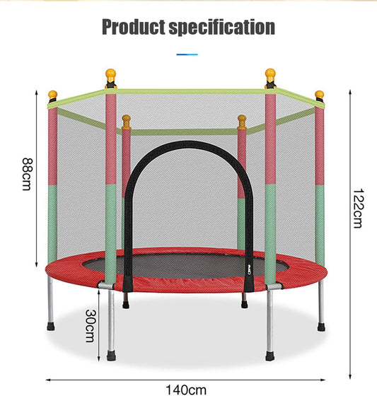 Kids Bouncer Baby Jumper Indoor Trampoline Baby Children Bouncers with Guardrail Fitness Adult Trampoline Kid Jumpers