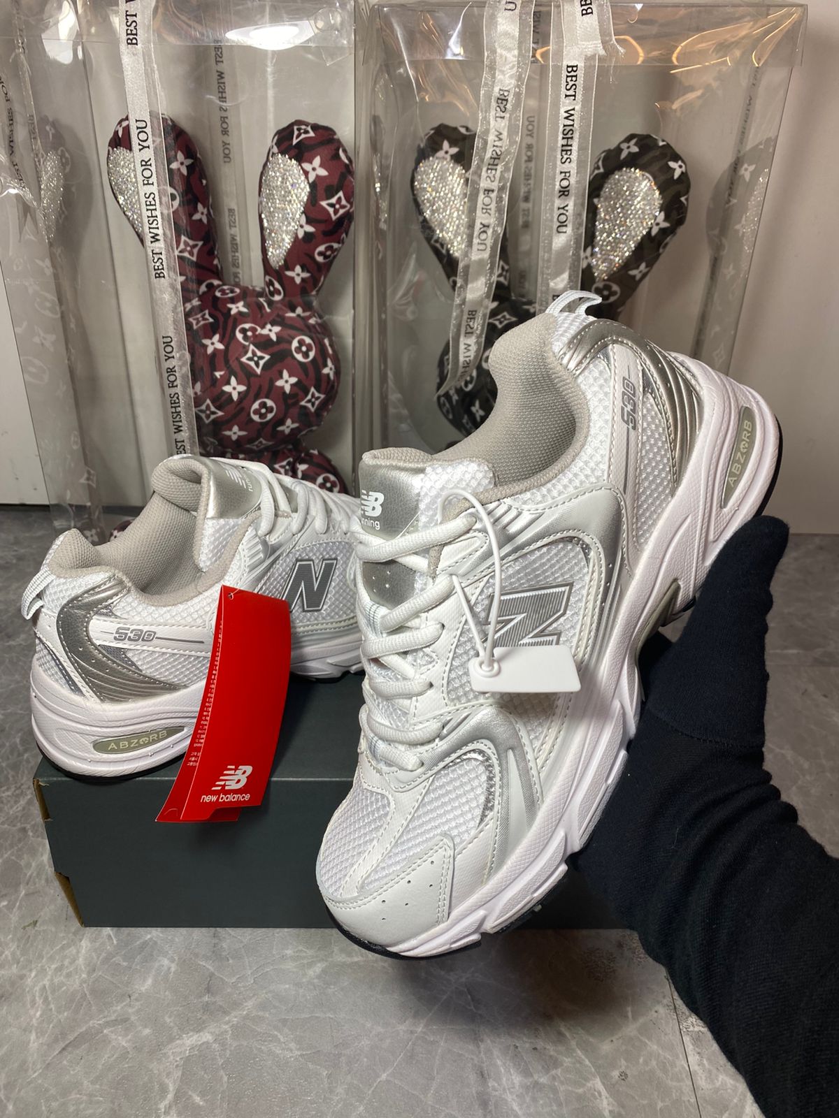 New Balance 530 "White Silver Metallic"
