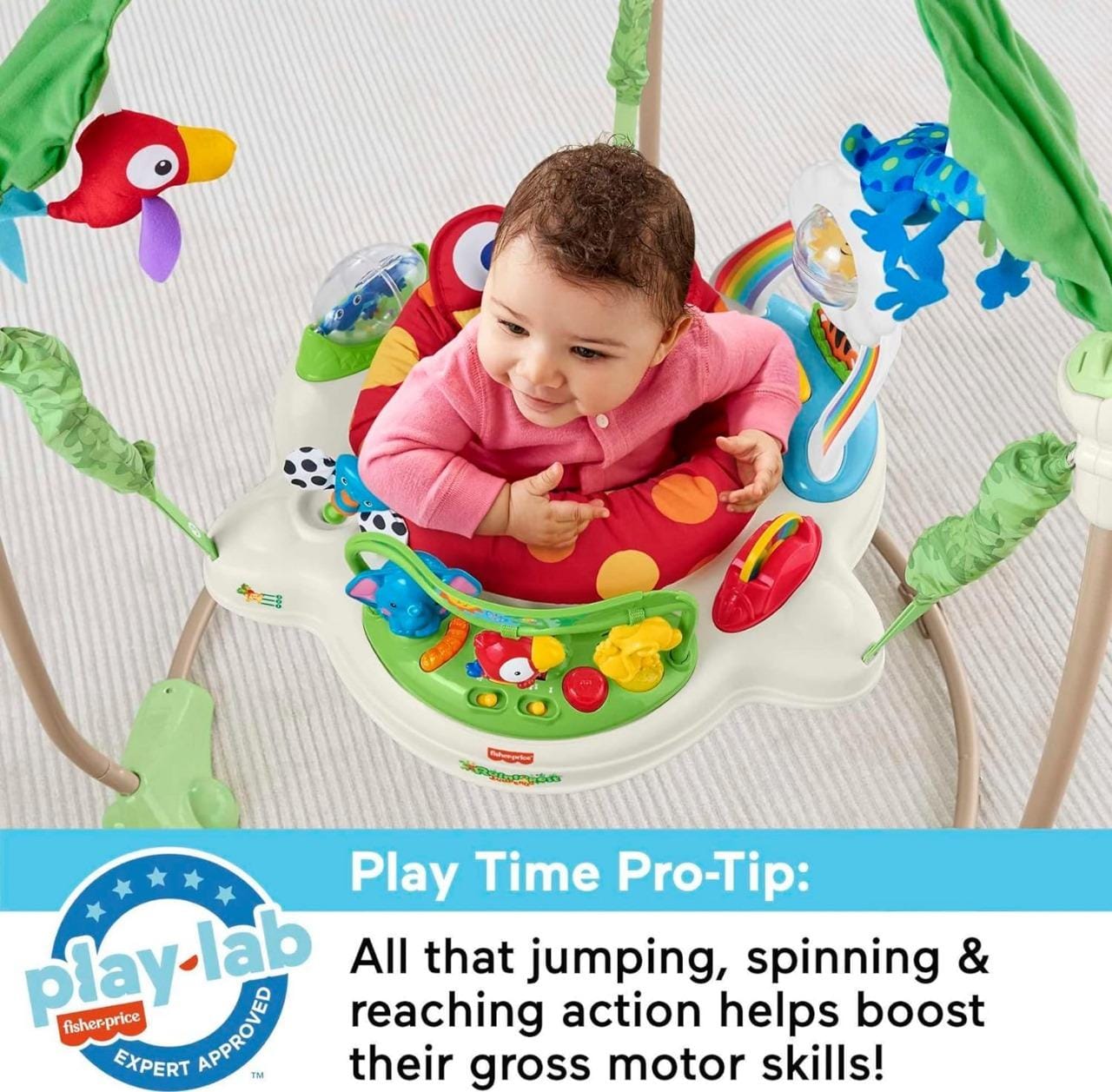 Baby Jumper 3-in-1 Baby Swing Body-building Rocking Chair