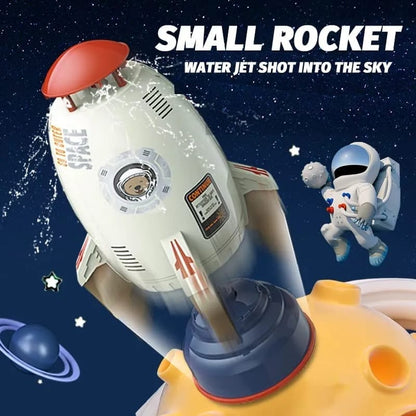 Splash Rocket Toys Rocket Launcher for Kids Outdoor Water Play Rocket Sprinklers Toy Water Pressure Rocket Water Blaster Rockets Summer Garden Lawns Water Spray for Kids 3 Years