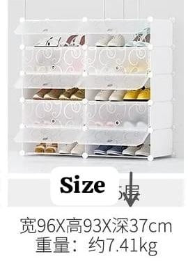Durable Stackable Shoe Storage Box with Clear Cover - Easy-to-Use Shoe Rack Solution