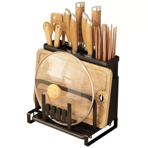 KITCHEN UTENSIL HOLDER, WALL MOUNT & COUNTERTOP KITCHEN ORGANISER