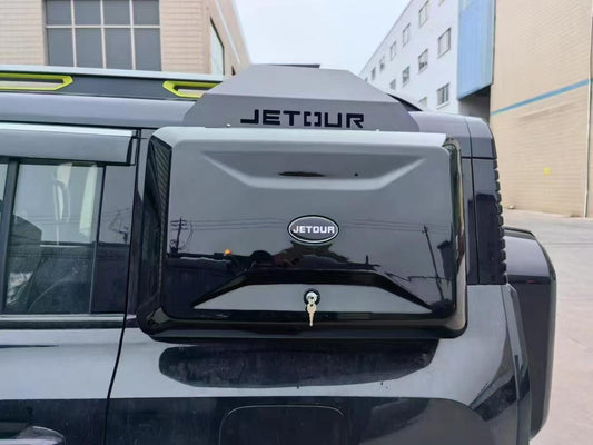 Black Outer Tool Box Storage Box Carrier Fit for Chery Jetour Traveler