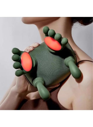 Smart Neck and Shoulder Massager – Wireless Deep Tissue 4D Kneading Massage Device with Heat & 3-Speed Adjustment