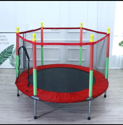 Kids Bouncer Baby Jumper Indoor Trampoline Baby Children Bouncers with Guardrail Fitness Adult Trampoline Kid Jumpers