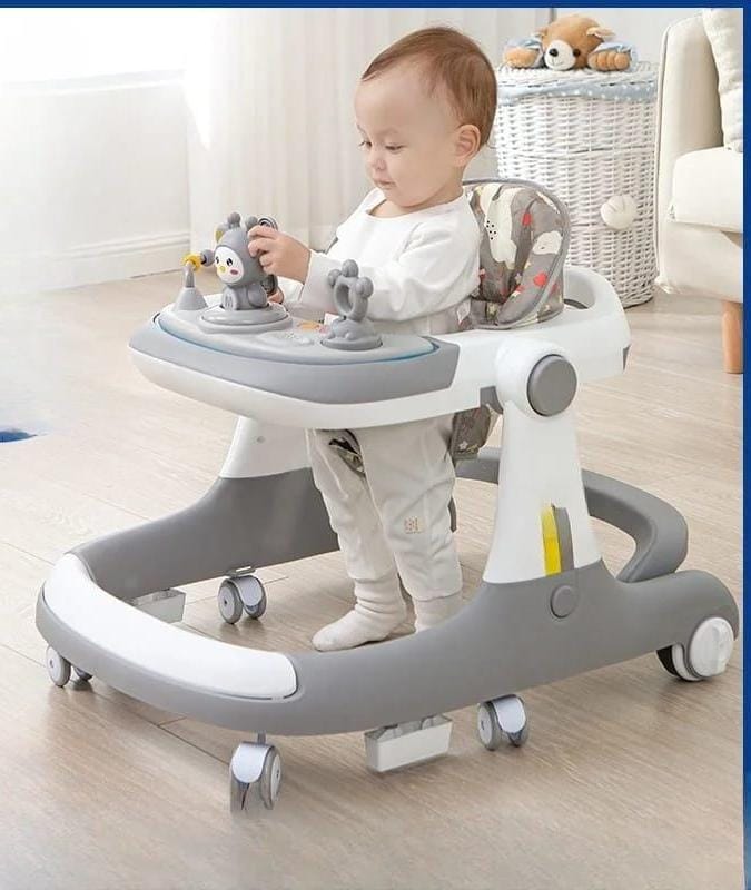 Multi-Functional Anti-Flip Baby Stroller Baby Walker Can Sit and Push Starting Car