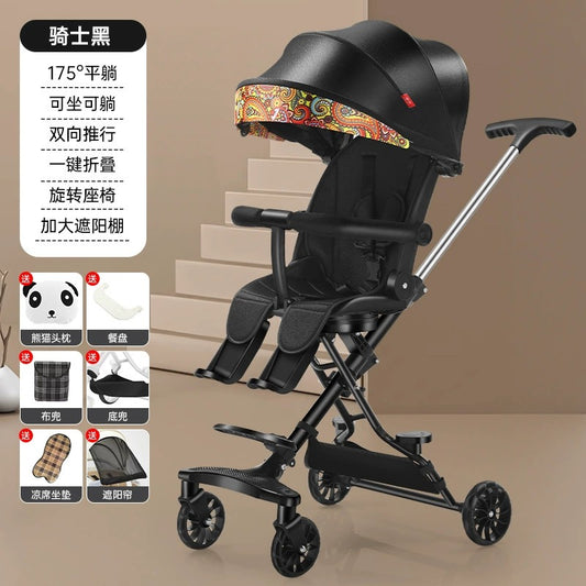 Black Colour Baby Buggy Stroller / Baby Stroller Carriage / Baby Stroller