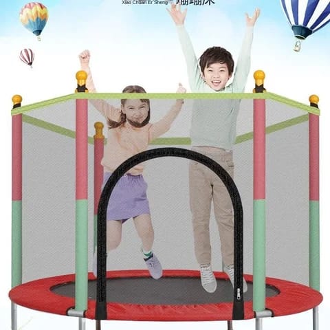 Kids Bouncer Baby Jumper Indoor Trampoline Baby Children Bouncers with Guardrail Fitness Adult Trampoline Kid Jumpers