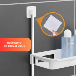 2 Tier Toilet Tank Top Caddy, Wall Mounted 
Organizer, Bathroom Oragnizer